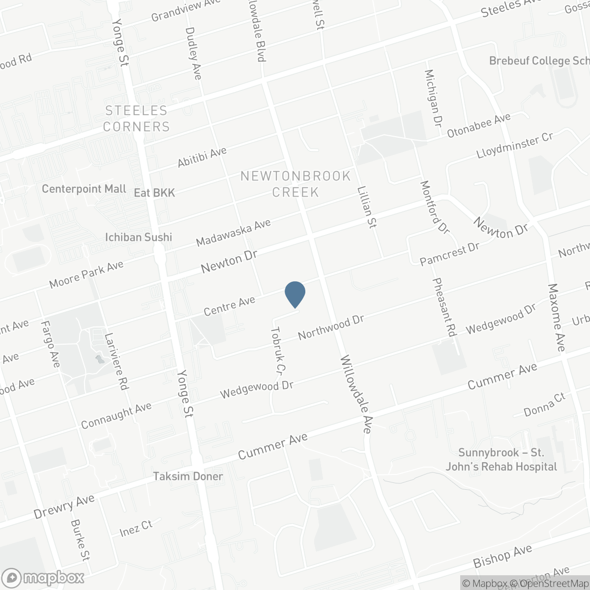 69 CENTRE AVENUE, Toronto, Ontario M2M 2L4